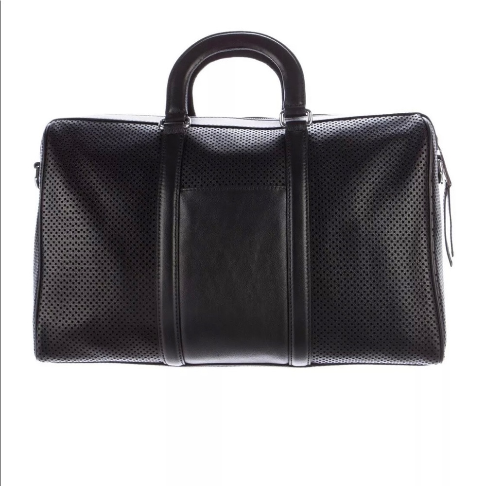 Michael Kors Libby Perforated Leather Gym Bag - Picture 2 of 10